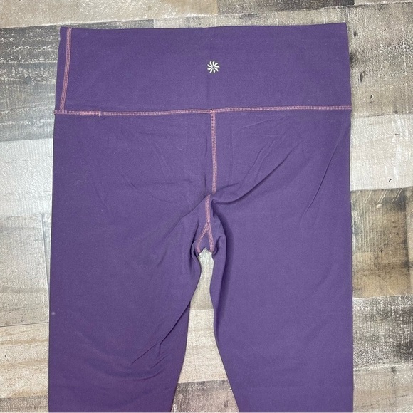 Athleta Purple Leggings size Medium - Picture 4 of 9